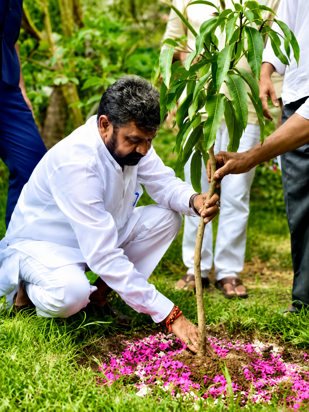 हरित भविष्य के लिए वृक्षारोपण अभियान